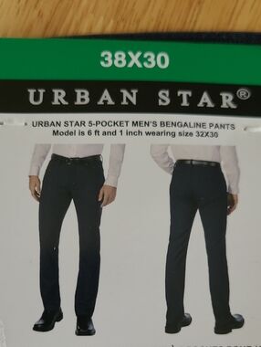 Urban Star Pants ~ 38x30 ~ Navy